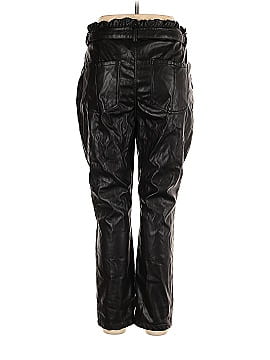 Just Fab Faux Leather Pants (view 2)