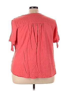 Cj Banks Short Sleeve Blouse (view 2)