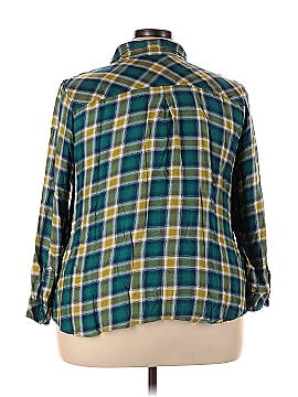 Cj Banks Long Sleeve Button-Down Shirt (view 2)