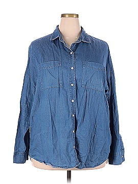 Old Navy Long Sleeve Button-Down Shirt (view 1)