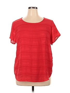 Ann Taylor Factory Short Sleeve Blouse (view 1)