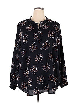 Ann Taylor LOFT Long Sleeve Blouse (view 1)