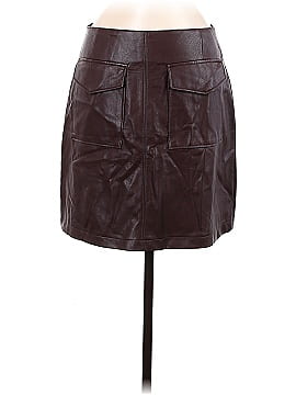 Dex Faux Leather Skirt (view 1)