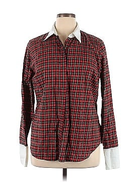 Lauren by Ralph Lauren Long Sleeve Button-Down Shirt (view 1)