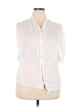 Helmut Lang Sleeveless Button-Down Shirt (view 1)