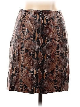 Ronny Kobo Faux Leather Skirt (view 2)