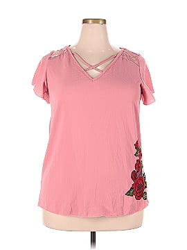 Sky Plus Short Sleeve Blouse (view 1)