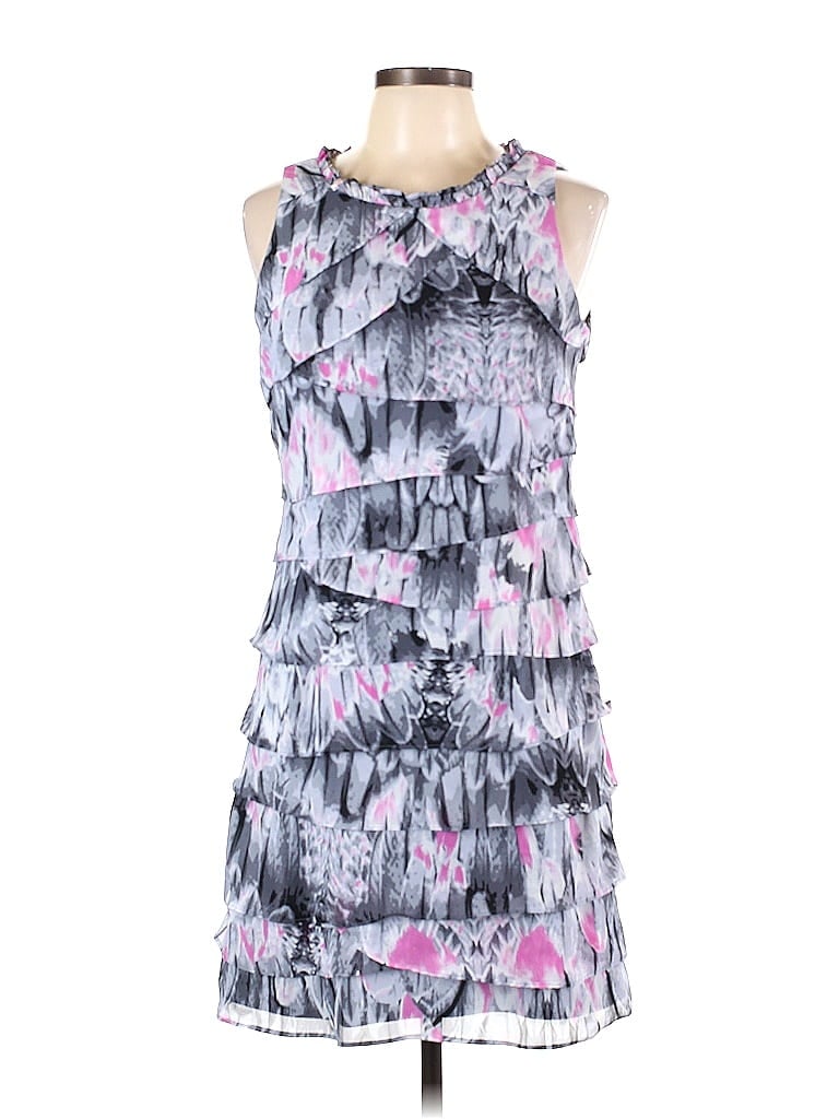 Pre-owned Dressbarn Cocktail Dress In Gray