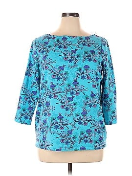 Talbots 3/4 Sleeve Top (view 1)