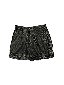 BA&SH Leandro Leather Shorts (view 1)