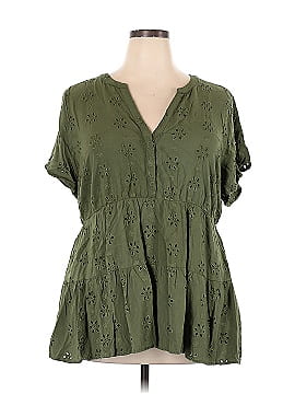 Torrid Short Sleeve Blouse (view 1)