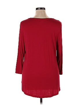 JM Collection 3/4 Sleeve Blouse (view 2)