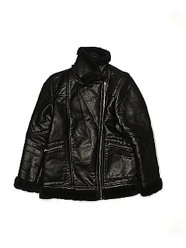 Zara Kids Faux Leather Jacket (view 1)