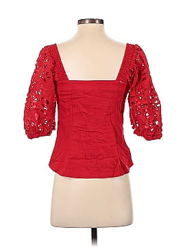 Maeve by Anthropologie 3/4 Sleeve Blouse (view 2)