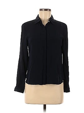 Ann Taylor Long Sleeve Silk Top (view 1)