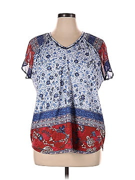 Style&Co Short Sleeve Blouse (view 1)