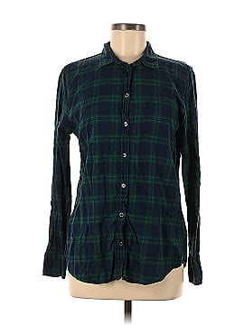 J.Crew Factory Store Long Sleeve Button-Down Shirt (view 1)