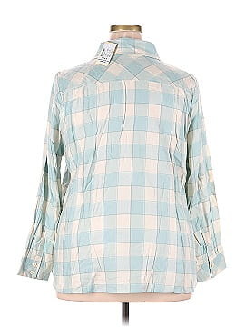 Cj Banks Long Sleeve Button-Down Shirt (view 2)