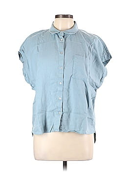 Anne Klein Short Sleeve Blouse (view 1)