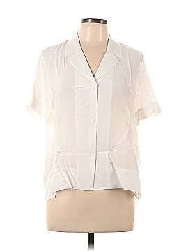 LILYSILK Short Sleeve Silk Top (view 1)