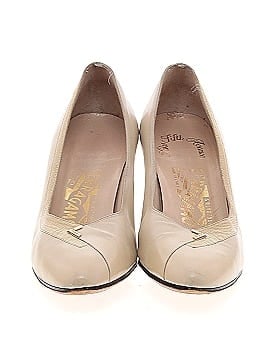 Salvatore Ferragamo Vintage Leather Heels (view 2)