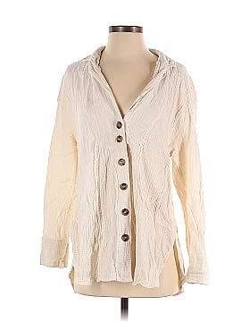 Free People 3/4 Sleeve Button-Down Shirt (view 1)