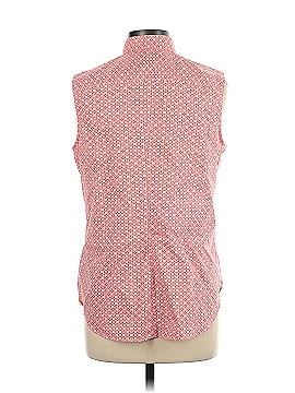 Lands' End Sleeveless Button-Down Shirt (view 2)