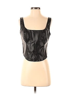 Abercrombie & Fitch Faux Leather Top (view 1)