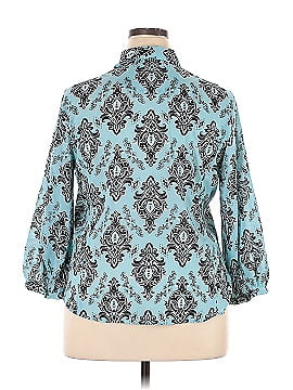 Fittin 3/4 Sleeve Blouse (view 2)
