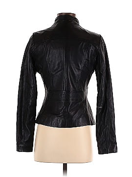 MICHAEL Michael Kors Leather Jacket (view 2)