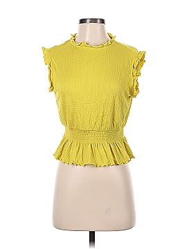 Scoop Sleeveless Blouse (view 1)