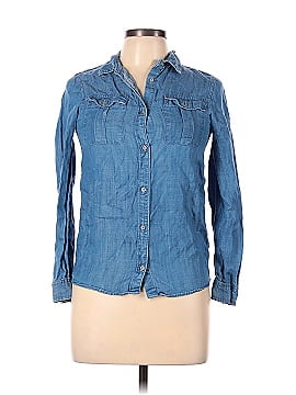 Gap Long Sleeve Button-Down Shirt (view 1)