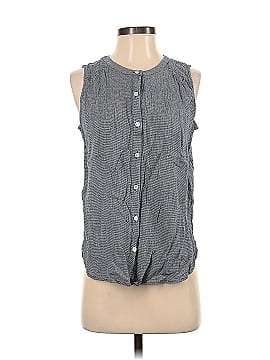 Ann Taylor LOFT Sleeveless Button-Down Shirt (view 1)