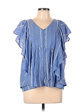 Vintage America Blues Short Sleeve Blouse (view 1)