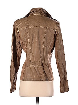 Sebby Collection Faux Leather Jacket (view 2)