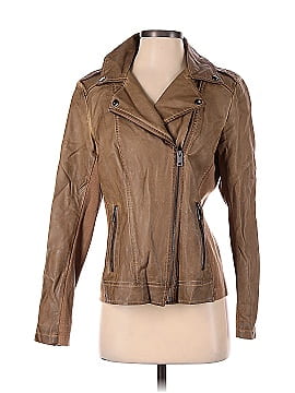 Sebby Collection Faux Leather Jacket (view 1)