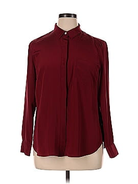 J.Crew Long Sleeve Silk Top (view 1)