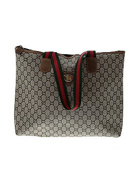 Plus Gucci Vintage Canvas GG Plus Monogram Tote Bag (view 1)