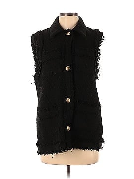 Zara Faux Fur Vest (view 1)
