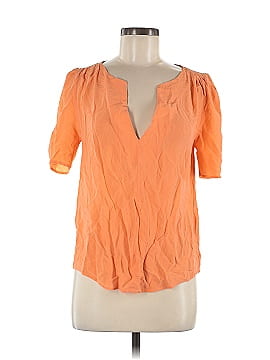 Joie Short Sleeve Silk Top (view 1)