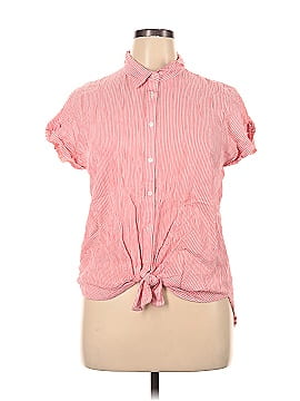 Ann Taylor LOFT Outlet Short Sleeve Button-Down Shirt (view 1)