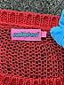 Edikted 100% Acrylic Stripes Red Pullover Sweater Size S - photo 3