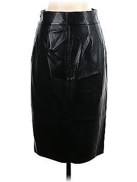 Babaton Faux Leather Skirt (view 2)