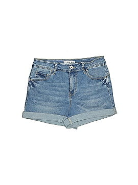 Wax Jean Denim Shorts (view 1)