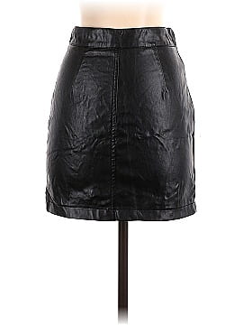 Fashion Nova Faux Leather Skirt (view 2)