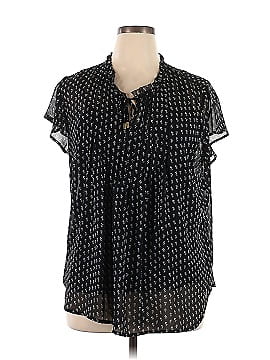 Liz Claiborne Career Short Sleeve Blouse (view 1)