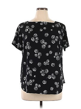 Ann Taylor Factory Short Sleeve Blouse (view 1)