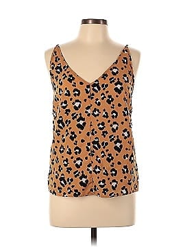 Thakoon Collective Animal Print Slip Tank (view 1)