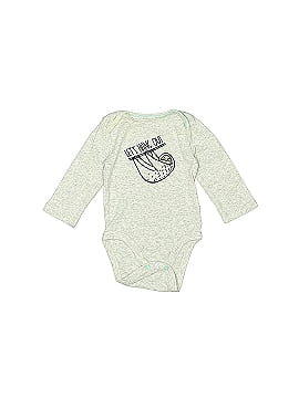 Cloud Island Long Sleeve Onesie (view 1)