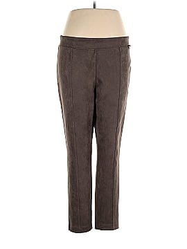 Calvin Klein Faux Leather Pants (view 1)
